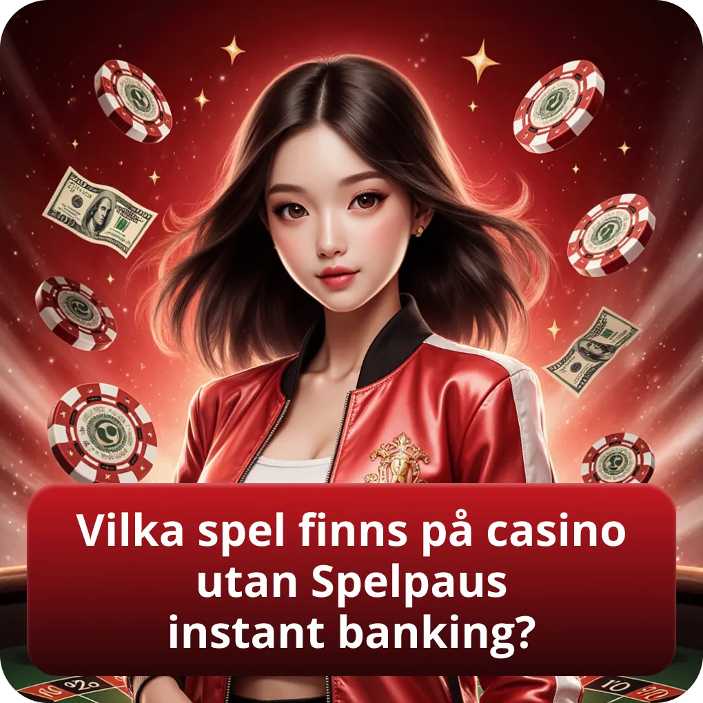 Vilka casinospel finns tillgängliga på instant banking casino utan Spelpaus?
