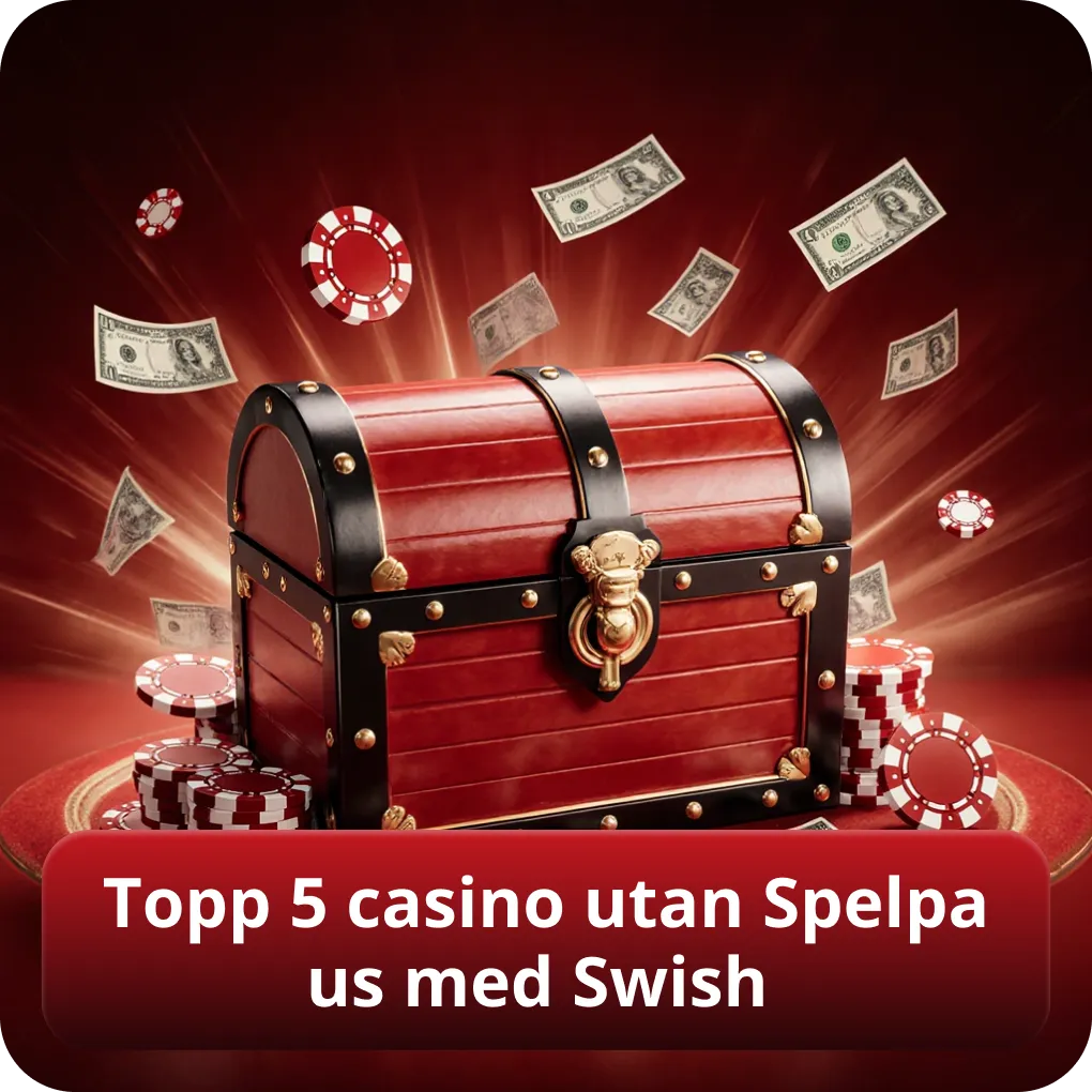 Topp 5 bästa casino utan Spelpaus som accepterar Swish