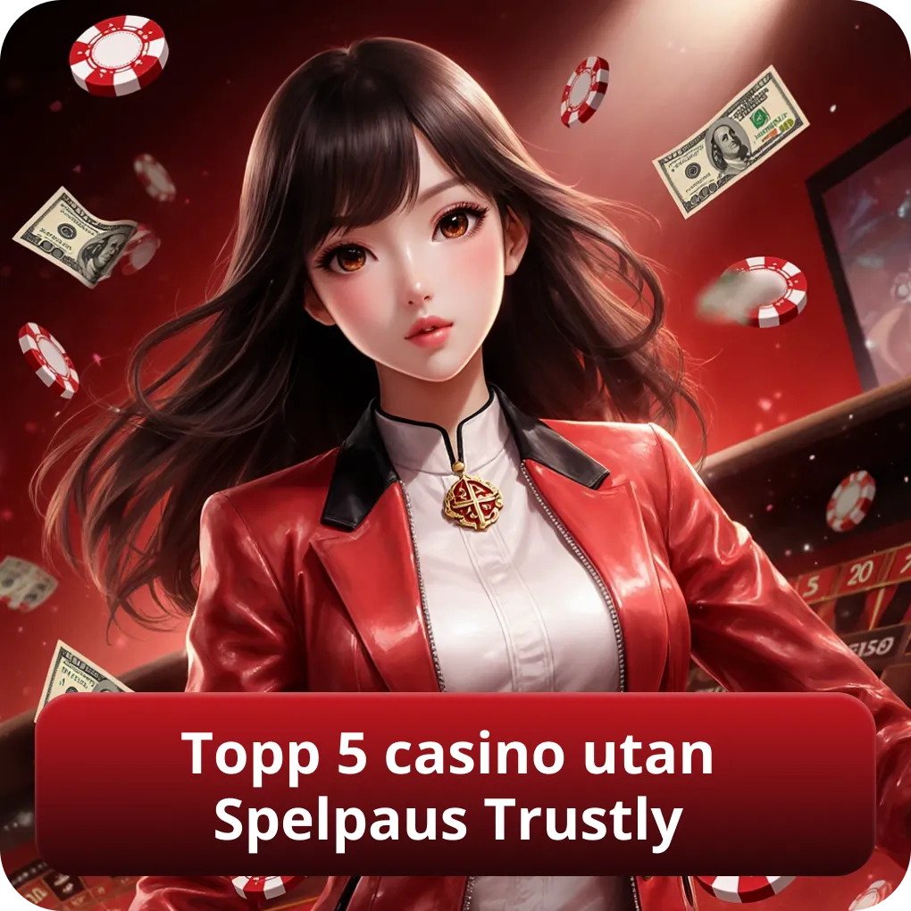 Topp 5 casino utan Spelpaus som accepterar Trustly